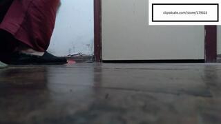 Delicious Auntie has to get the gas out