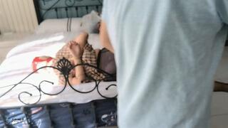 Super tight and four bound, pantyhose gag (Chinese model XiaoAn)