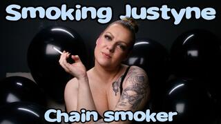 1669 Chain Smoker balloons cigpop smoking