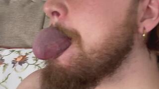 Tongue doubles in girth