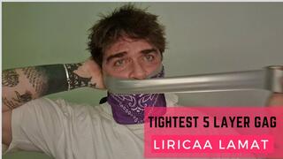 Tightest 5 layer gag ever for Speakuss