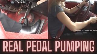Blonde in Boots Battles Stubborn 81' Chevy Citation (Pedal Cam)