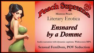 Ensnared by a Domme [POV Seduction Erotic Audio] [Sensual Femdom] ***Visualized Audio Caption Video***