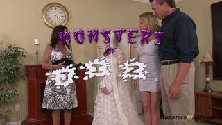 Awkward Wedding Planning Ends In Massive Facial Cumshot