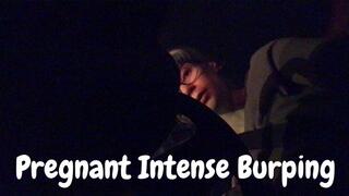 Disgusting Car Burps Pregnant