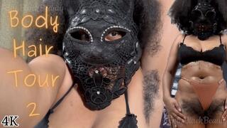 Body Hair Tour 2: Hairy Ebony 4K