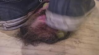 grape crush on my head in converse