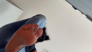 POV: Giantess Steps on Your Face