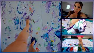Joy in Every Painted Footprint starring Katelyn Brooks