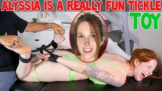 ALYSSIA IS A REALLY FUN TICKLE TOY - FULL HD MP4