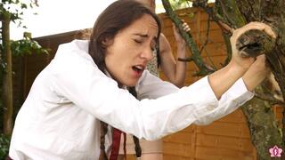 Lesbian Detention Diaries Part 3: Mila Almost Reveals Their Secret Relationship and Gets Caned by Pure Lucie While Made to Repeat: "I Have a Filthy Mind and I Must Learn to Control My Disgusting Thoughts" (4K)