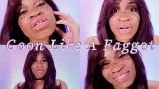 GOON LIKE A FAGGOT- Ebony Femdom Goddess Rosie Reed Faggot Training Gooning Mind Fuck- 1080p HD