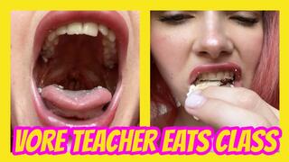 Vore Teacher Eats Class