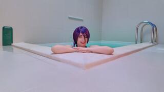 Reze - Chainsawman cosplay - Poolside vibrator