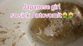 Japanese idol gets Sick and Autovomit (3Clip)