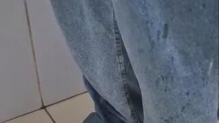 Taking Shower in Nikes AF1