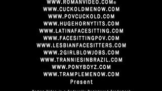 Hot wife Cuckold creampie POV blowjob and pov sex femdom facesitting creampie eating sissy big tits sph findom chastity strapon 02252