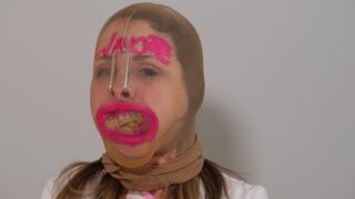 SELF FACE ENCASED BONDAGE