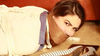 Adorable Mandy Tightly Hogtied, Triple Gagged, Toe-tally Humiliated, Angry & Frustrated by her Stalker in: STALKED! *NEW PREVIEW* RE ENCODE 2024