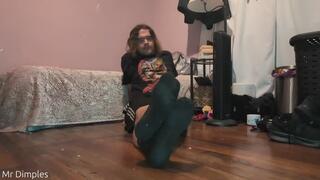 Post-workout feet and ass joi!