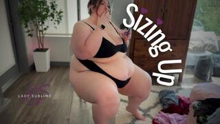 Gaining SSBBW Smoking and Clothes Try On