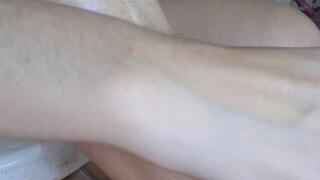 Shaving My Legs Up Close"