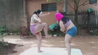 "Heavyweight Queens Wrestling"