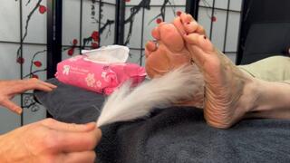 Kandy Tickles Her Client Into Submission