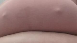 Giantess Plays with her man toy