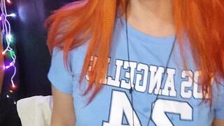 Smoking 2 100s cigarettes at once, after a long time - Lips gloss