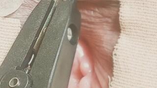 Needling to the clitoris.