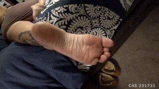 Laying in Bed Sole View