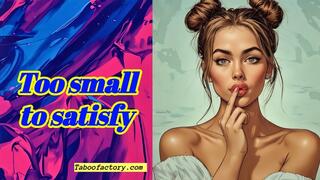 Too small to satisfy