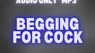 BEGGING FOR COCK *MP3 AUDIO ONLY*
