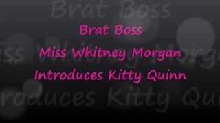 Brat Boss Whitney Morgan Introduces You To Kitty Quinn - mp4
