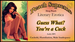 Guess what? You’re a cuck. [POV Erotic Audio ] [Cuckold] ***MP3***