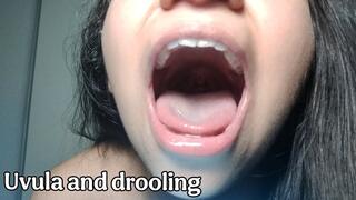 Uvula and drooling