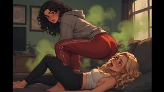 Farting Confessions #25: Blonde Borrower's Bubbly Fart Reckoning Confession