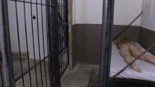 soft kissing, stroking and spanking for the inmate - mp4 1080p