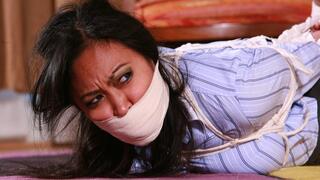 Veronica is a Powerful Crime boss who ends up getting Sock gagged, Toe-tied, TIGHTLY Hogtied & Toe-Tally Humiliated! RE EDIT 2025 *NEW VIDEO*