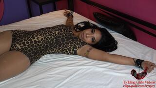 Beautiful Monica is super ticklish!