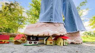 Buffalo Crush, tiny village has no chance beneath my soles