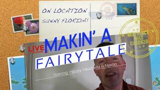 Makin' A Fairytale: Reference Was Checked - Starring: Happy Heartfella & Nyxon - Happy is bound and gagged once again on his traveling talk show - Male Bondage Duct tape Ballgag Spanking Underwear