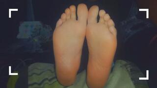 My feet are really exciting