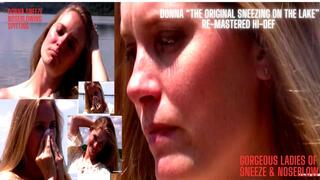 THE ORIGINAL DONNA AT THE LAKE WITH SNEEZES, NOSEBLOWING, SPITTING AND MORE! RE-MASTERED AND REMIX! CELEBRATING OVER 17 YEARS OF