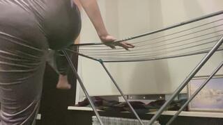 CLOTHES DRYER BUTT CRUSH