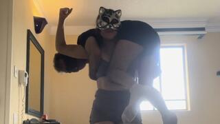 Playing Trainer With My Friend – He Loves Being Lifted”