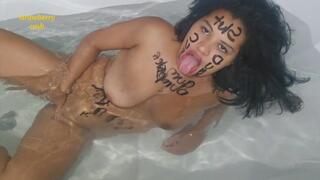 StepMommy is a cunt - degrading body writing