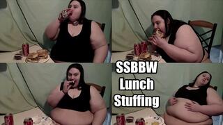SSBBW Lunch Stuffing