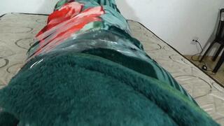 Indian smothering blanket with her farts for slave to smell By Anita Pervese And Daniel Santiago Cam By aline Full HD